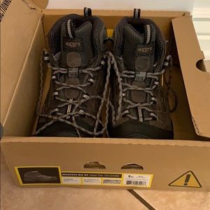 Braddock Steel Toe Boots Size 9 Extra Wide